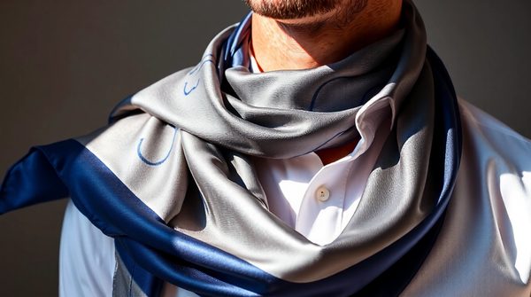 Foulards en soie homme : style et confort à la française
